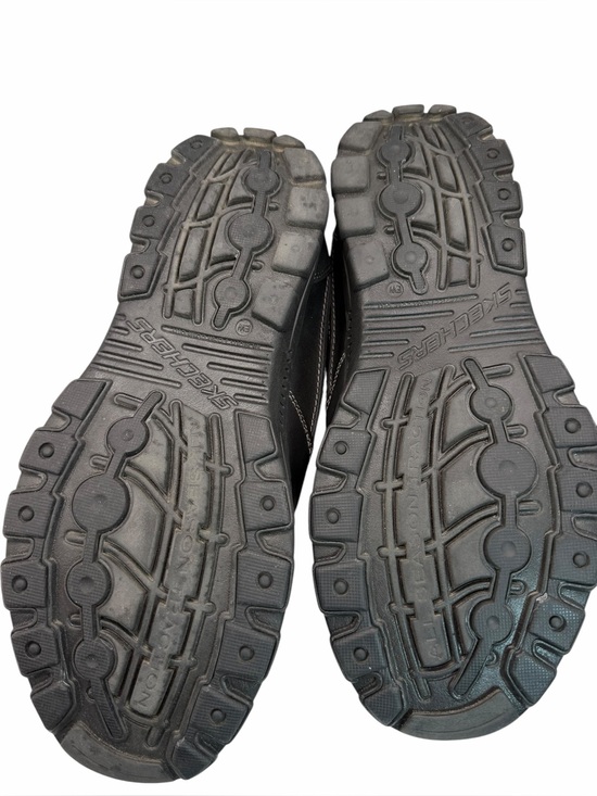 Skechers Black Slip-On Casual Loafers for Men main image 6